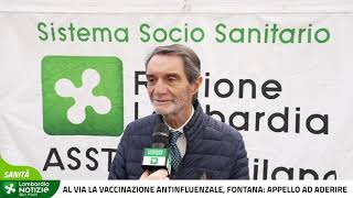 Al via la vaccinazione antinfluenzale Fontana appello ad aderire [upl. by Tayib915]