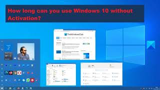 How long can you use Windows 10 without Activation [upl. by Schick]