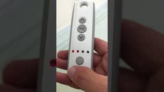 Somfy Sonesse 40 RTS roller blinds using Telis 4 handset [upl. by Fabozzi]