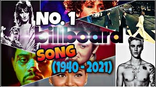 TOP SONG from every year since 1940 2021  BILLBOARD MUSIC [upl. by Scully]