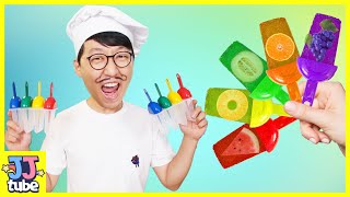 맛있는 과일 아이스크림 송 인기동요 영어공부해요 Fruite Ice cream alphabet song Nursery Rhyme for kids 제이제이 튜브JJ tube [upl. by Naples]