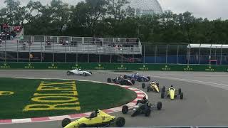 2023 Canadian GP  F1600 Canada Race 3  1st lap [upl. by Hurff18]