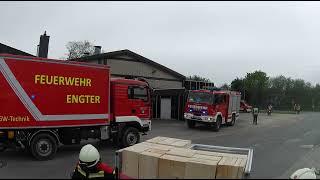 Rundfahrt Wasserentnahme Exklusive Mitfahrt im TLF der Freiw Feuerwehr Neuenkirchen b Bramsche [upl. by Udall228]