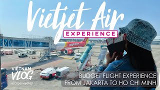 Vietjet Air Flight Jakarta CGK to Ho Chi Minh SGN [upl. by Savitt]