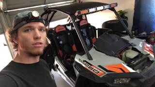 How to install sub woofer in Polaris RZR [upl. by Yenal]