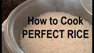 How to Make  Cook Perfect Rice in a Rice Cooker Zojirushi NHS18 [upl. by Naivad]