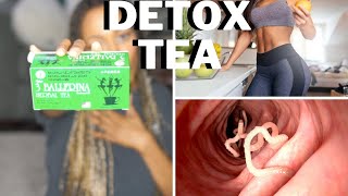 3 ballerina tea before and after Detox tea MUST SEE [upl. by Smeaj]