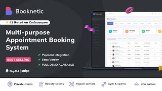 Booknetic  WordPress Appointment Booking system [upl. by Orrocos]