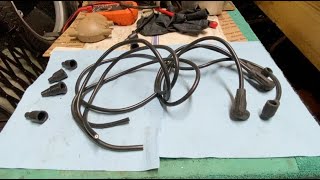 Ford 2N 9N  Installing New Spark Plug Wires [upl. by Gothurd598]