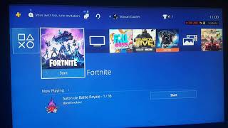 Résoudre le bug de ps4 pour jouer à fortnite [upl. by Garald]