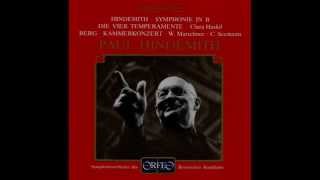 Paul Hindemith Symphony in Bb 1951 [upl. by Halyhs]