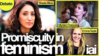 Promiscuity in feminism  Shazia Mirza Emma Sayle and Myriam François [upl. by Nawor]