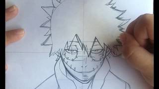 How to draw Dabi My Hero Academia [upl. by Pufahl]