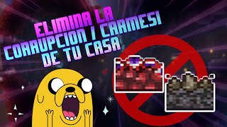 COMO ELIMINAR LA CORRUPCION Y CARMESI ▲ TERRARIA [upl. by Pol]