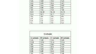 Riyaziyyat 5ci sinif test kitabçasının cavabları [upl. by Yuh]