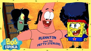 Plancton y los ladrones de hamburguesas  Bob Esponja en Español [upl. by Tessie465]