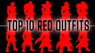 AQW TOP 10 RED OUTFITS  AC TAGGED  NONMEMBER  2021 [upl. by Koh]