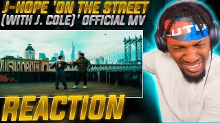 J COLE WENT AT YA TOP 10 RAPPERS  jhope on the street with J Cole REACTION [upl. by Ecinahs]