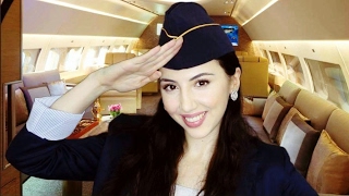 ASMR FIRST CLASS Flight and SPA Service  Flight Attendant Role Play [upl. by Nike469]