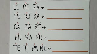 Lendo e escrevendo  Ordene as Sílabas  Aprendendo a Ler e Escrever  EJA [upl. by Dekeles226]