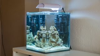 Dennerle Nano Cube Marinus 30l Teil 1  Befüllen und einrichten [upl. by Llechtim]