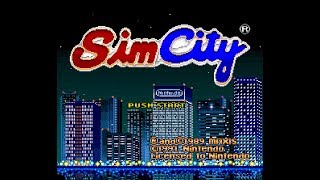 BGM SFC シムシティー SimCity [upl. by Enairda]