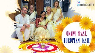 Onam feast European taste foreigners guide to making Sadya [upl. by Sybila952]