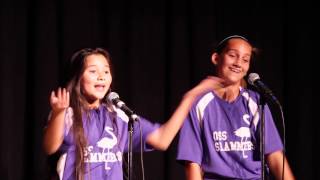 Notes to Beauty  7th Graders Compete with Slam Poem [upl. by Slade155]