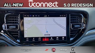 AllNew Uconnect 50 Infotainment  Update for Jeep RAM Dodge and Chrysler vehicles 2021 [upl. by Aicinad]