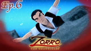 THE CANNONS OF MONTEREY  Zorro the Chronicles  Episode 6  Superhero cartoons [upl. by Borchers]