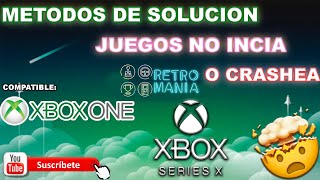 JUEGO NO INICIA O SE CIERRA XBOX TUTORIAL [upl. by Eanaj79]