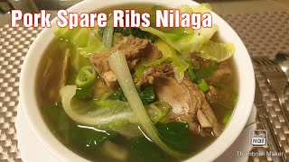 Pork Spare Ribs Nilaga Recipe  Pork Nilaga Panlasang Pinoy [upl. by Yraeg]