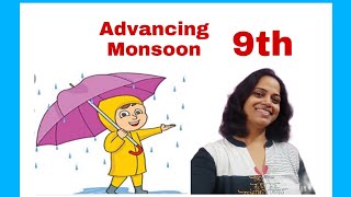 Advancing monsoon from chapter Climate  Grade 9th [upl. by Sontag]