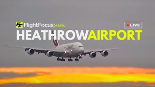 Heathrow Airport Live  Tuesday 26th March 2024 [upl. by Annaoi]