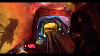 HD POV Seven Dwarves Mine Train  Front Row  Nighttime  Family Coaster at Magic Kingdom [upl. by Gensler]