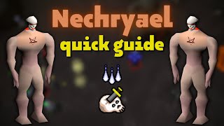 Nechryael Bursting Quick Slayer Guide  OSRS [upl. by Halette]