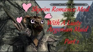 Skyrim Romance Mod 1 A Lusty Argonian Maid [upl. by Leen]