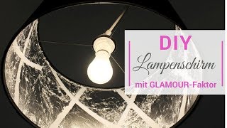 DIY Lampenschirm mit GlamourFaktor [upl. by Mcgee636]