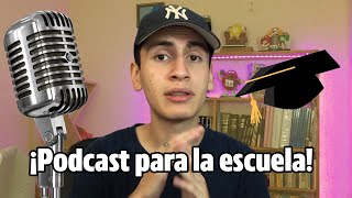 ¿CÓMO hacer un PODCAST para la escuela Fácil y rápido 2022 Podcast [upl. by Anabahs]