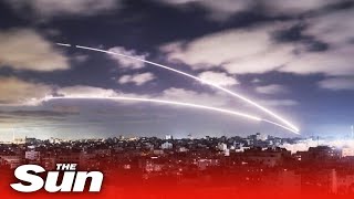 Israel Hamas rocket hits building in Ashdod [upl. by Atteve]