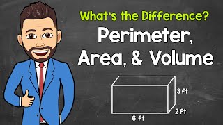 Perimeter Area and Volume Explained  Math with Mr J [upl. by Ellohcin]