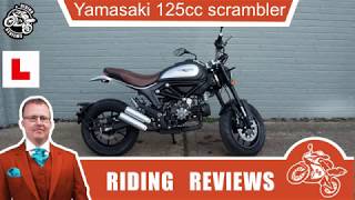 Yamasaki ym50 Scrambler first ride 2020 bike [upl. by Irahc]