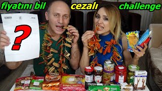 FİYATINI BİL CHALLENGE  CEZALI KOMİK VİDEO RUKİYE ÇETİNKAYA [upl. by Leahci]