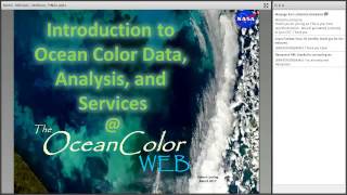 Discover NASA Ocean Color Data and Services at OBDAAC [upl. by Gussi]