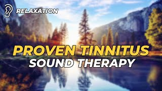 BEST Tinnitus Relief Sound Therapy  Tinnitus Treatment  4 Hours of Home Remedy [upl. by Ahsiek]