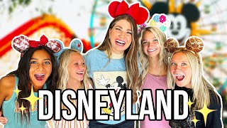 DiSNEYLAND With My SiSTERS 4 DAY DISNEY VLOG [upl. by Eniamert]