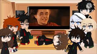 Harry potter reacts to Harry and Hermione no ships 1 [upl. by Ahsekam]