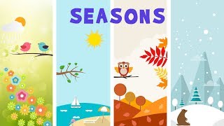 Seasons in Earth  video for kids [upl. by Lantha]