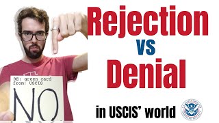 Rejection vs Denial  differences and real examples [upl. by Cob84]