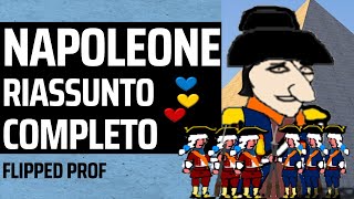 Napoleone in 10 minuti Vita e Guerre Napoleoniche completo [upl. by Ijuy]